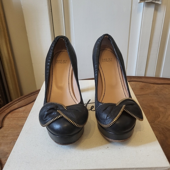 See by Chloe high heels with bow - Picture 1 of 6